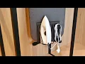A must-see for hotel guests This guest room ironing board is packed with service details