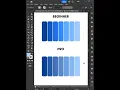 Adobe Illustrator 2025 Tips - How to Create Gradient Color Palette