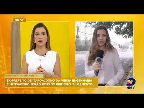 Ex-prefeito de Itapoá, dono da Versa Engenharia e mensageiro serão réus no primeiro julgamento
