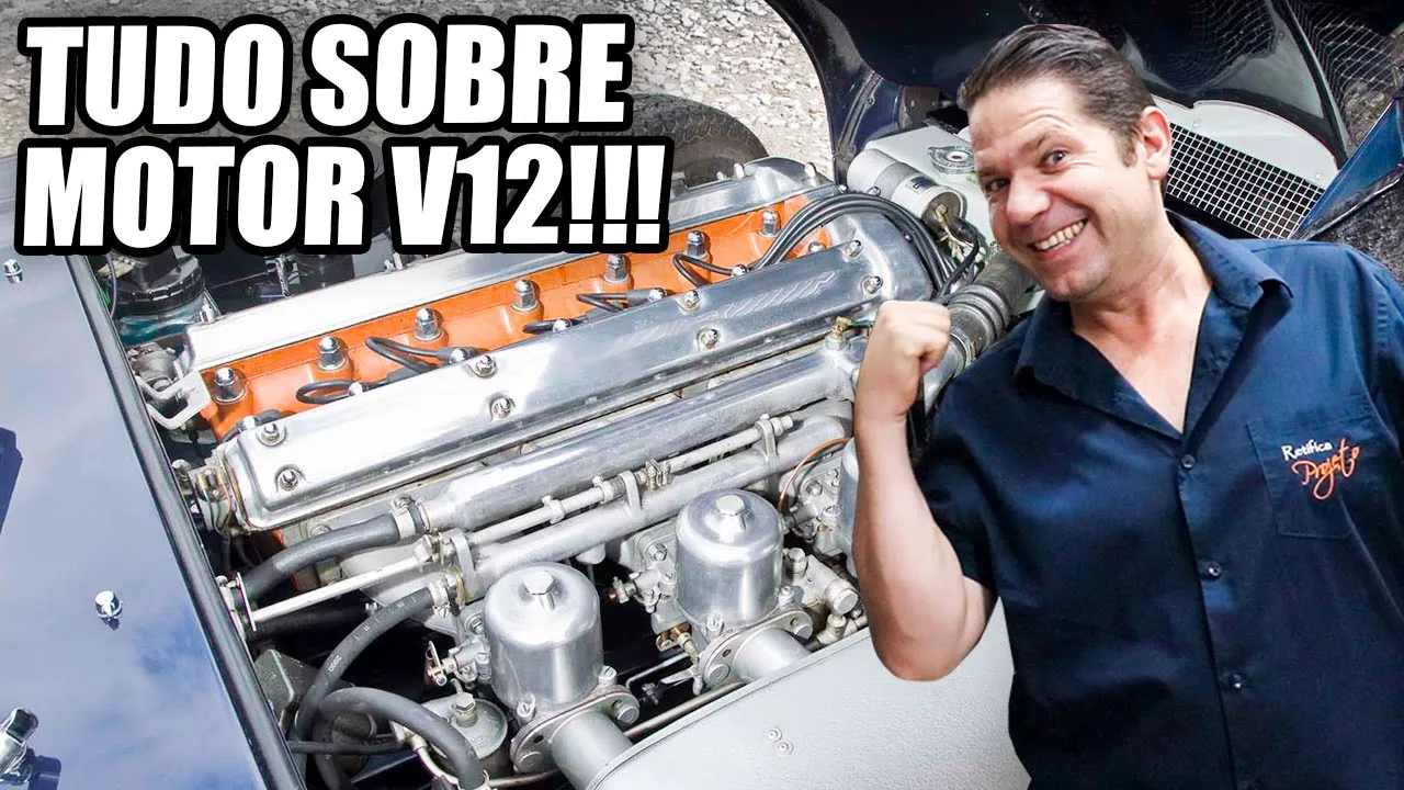 TUDO SOBRE MOTORES V12!!???????? JAGUAR E-TYPE DE 1 MILHÃO DE REAIS!!!????
