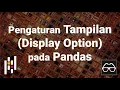 Pandas 25 Pengaturan tampilan pada Python Pandas display option Belajar Data Science