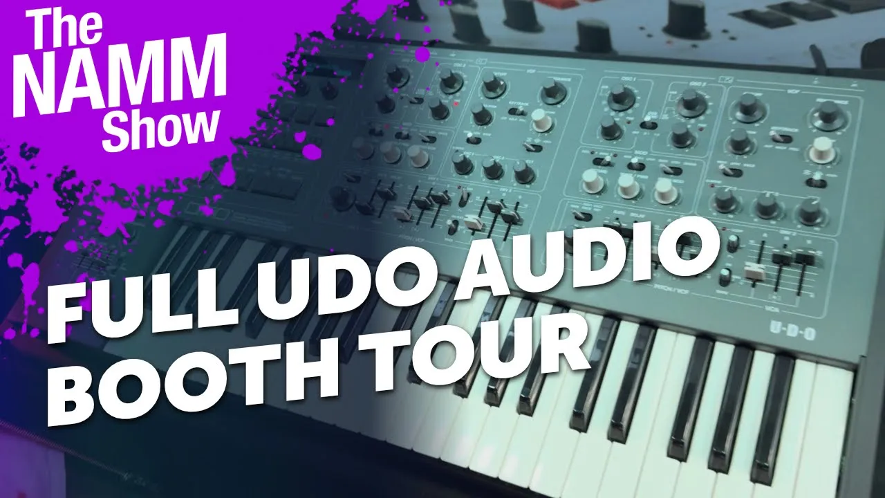 NAMM 2026: Full UDO Audio Booth Tour - Demo and Interview