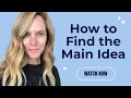Finding the Main Idea English Reading Skills 2025
