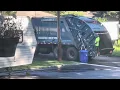 Town of Brookhaven CCC McNeilus Garbage Truck Picking Up the Recycling