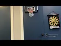 Our new camera man is cracked at basket ball