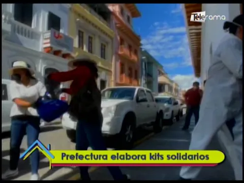 Prefectura elabora kits solidarios