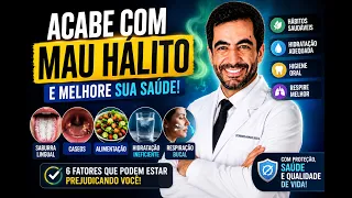 Halitose: Você Escova os Dentes e o Mau Hálito Continua? Descubra o Motivo!