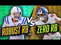 Heavy RB vs Zero RB in 2026 Fantasy Football DRAFT BATTLE