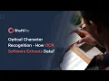 Optical Character Recognition - How OCR Software Extracts Data