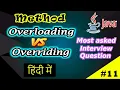 Java Method OVERLOADING vs OVERRIDING Most Asked interview questions Code Myth
