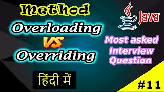 Java Method OVERLOADING vs OVERRIDING Most Asked interview questions Code Myth