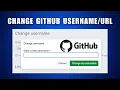 How to Change GitHub Username 2026