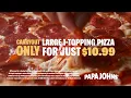 2025 PAPA JOHNS 10 99 Carryout Deal