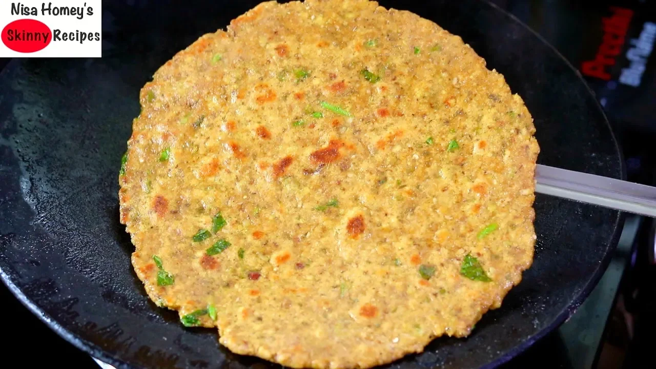 High Protein Khapli Paratha - Healthy Mix Dal Paratha Recipe For Weight Loss   Skinny Recipes