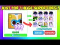 What People Trade For A Huge Super Corgi In Pet Simulator X ROBLOX