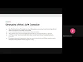 Overview of the LLVM Compiler