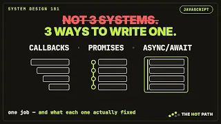 Callbacks Promises and What Each One Actually Fixed