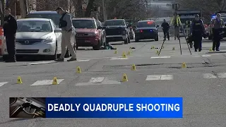 Dramatic shows chaotic aftermath of deadly quadruple shooting