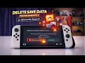 How to Delete Game Save Data on Nintendo Switch Step-by-Step