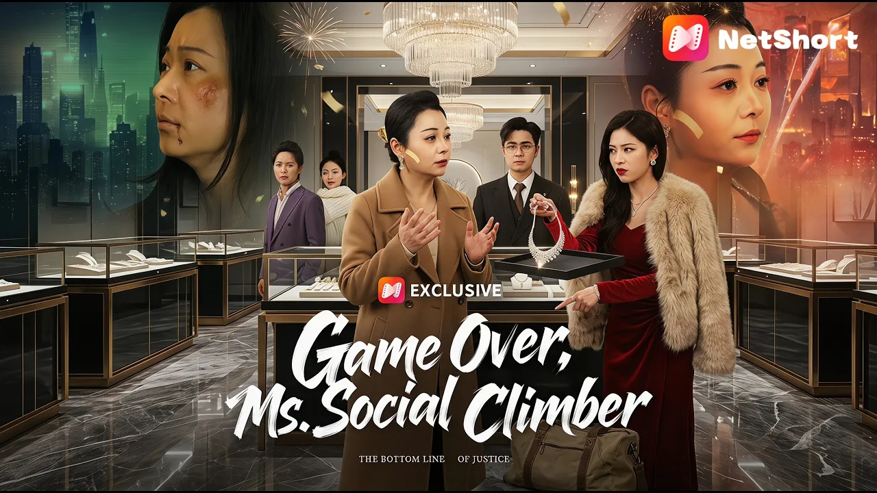 "You don't belong here!" Wait until you see who her son is. [Game Over, Ms. Social Climber] poster