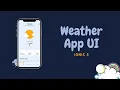 Ionic 5 Weather App UI Ionic 5 App from scratch Ionic 5 Tutorials for Beginners