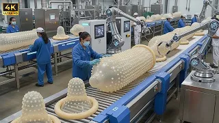 Inside a Modern Latex Condom Factory How Millions of Condoms Are Made