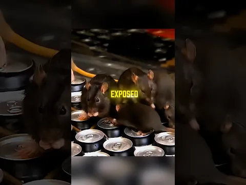 Are your soda cans covered in rat pee? 🐀🥤