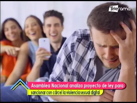 Asamblea Nacional analiza proyecto de ley para sancionar con cárcel la violencia sexual digital