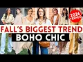 BOHO CHIC THE BIG TREND FOR FALL 2025 WINTER 2026
