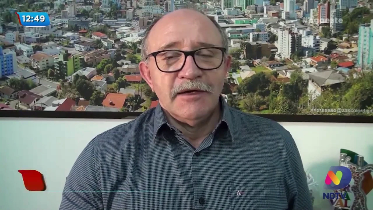 Assinada ordem de serviço para pavimentação asfáltica de avenida em Joaçaba