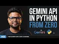 Setup Gemini API in Python Understand Tokens Temperature Gen AI Series