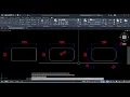 AutoCAD Draw Rectangle with Dimensions