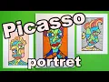Download Lagu Portret Picasso tekenen