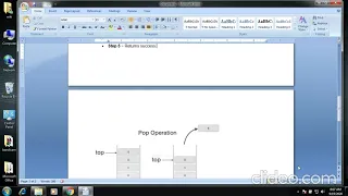 STACK USING POINTER