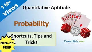 Probability - Shortcuts Tricks for 2026 Placement Tests Job Interviews Exams