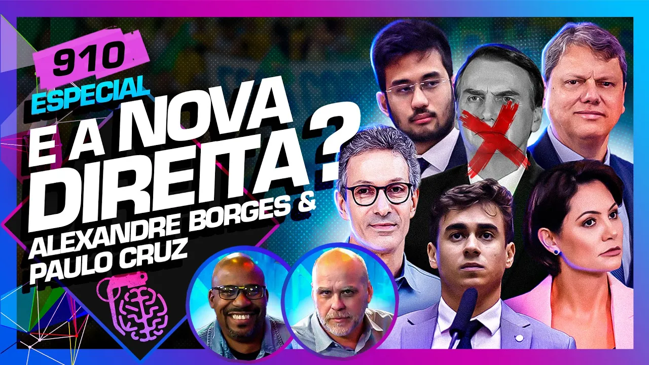 E A NOVA DIREITA?: PAULO CRUZ E ALEXANDRE BORGES - Inteligência Ltda. Podcast #910