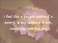 Never Gonna Leave Your Side Lyrics - Daniel Bedingfield