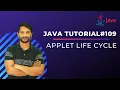 Applet Life Cycle Java Programming In Hindi