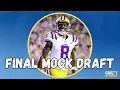 Final Chargers Mock I 2024 NFL Draft