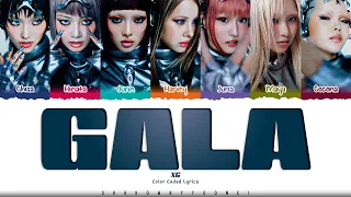 XG GALA Lyrics 엑스지 GALA 가사 Color Coded Eng ShadowByYoongi 