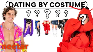 blind dating girls by halloween costume vs 1