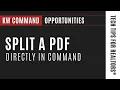Split Attach PDFs in KW Command