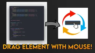 How to make ELEMENTS that are MOVEABLE by DRAGGING THEM HTML CSS and JavaScript