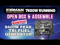 Firman Tri Fuel Generator T07573 T07571 Unboxing Part-1