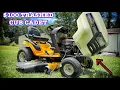REVIVING A VERY NEGLECTED 100 CUB CADET RIDING MOWER