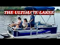 A Stunning Walkaround of the Laker 712 Pontoon Boat