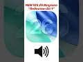 Download Lagu iOS 26 Default Ringtone! Reflection Alt 1 #apple #ios #iphone #technology #smartphone #ringtone