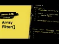 JavaScript For Beginners Filter Arrays