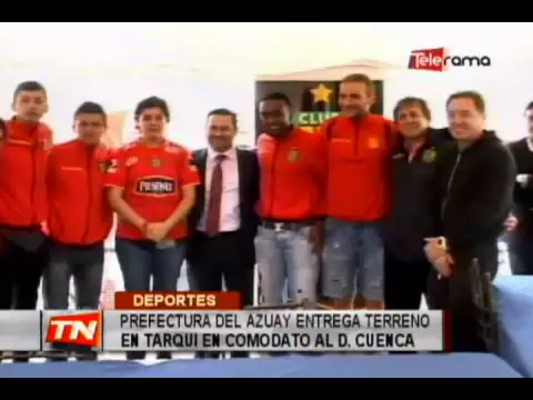 Prefectura del Azuay entrega terreno en Tarqui en comodato al D. Cuenca