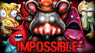 The Quest to PERFECT the HARDEST SpongeBob FNAF Fan Game